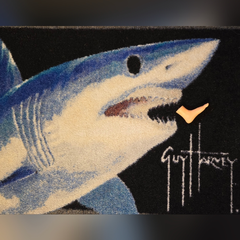 Guy Harvey Mako Shark Rug